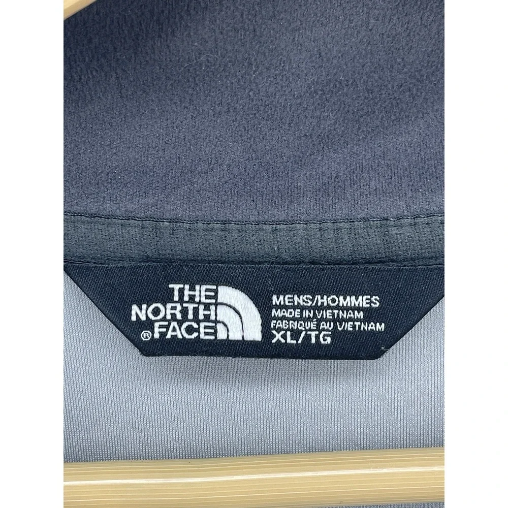 The North Face Men's XL Gray Full Zip Polyester Fleece‎ Jacket